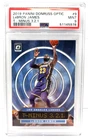 2019 Optic T-Minus 3 2 1 LeBRON JAMES Basketball Card PSA 9 MINT