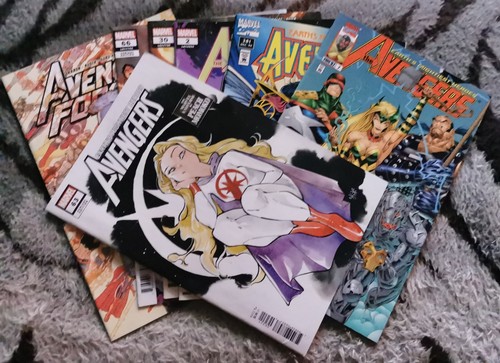 AVENGERS # 2 7 30 63 66 381 AVENGERS FOREVER # 9 ! 7 COMIC BUNDLE !