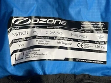 Ozone Switch ML Reversible Paragliding Harness