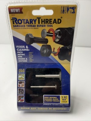 ROTARY THREAD Damaged Thread Repair Tool - Chase, Restore, Repair, and Clean