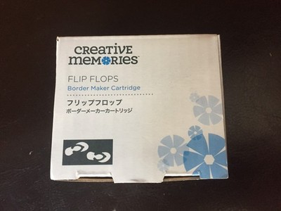 Creative Memories Flip Flops Border Maker Cartridge for the BMC System - Rare