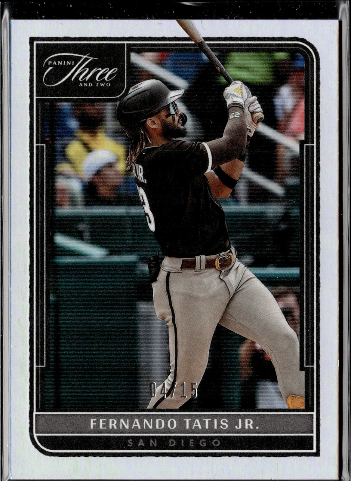 2022 Panini Three and Two #89 Fernando Tatis Jr. Holo Silver #/15
