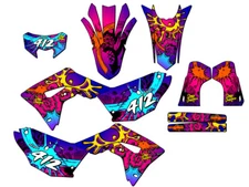 2021-2024 CRF 450 RL ZANY Pink Senge Graphics Kit Compatible with Honda