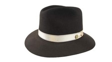 Stetson Royal Calhoun Cordova Brown Fedora Size 7 1/4