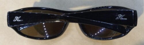 Hobie Napa Polarized Black Wrap Sunglasses Brown Lenses 64 16 120 - Picture 3 of 5
