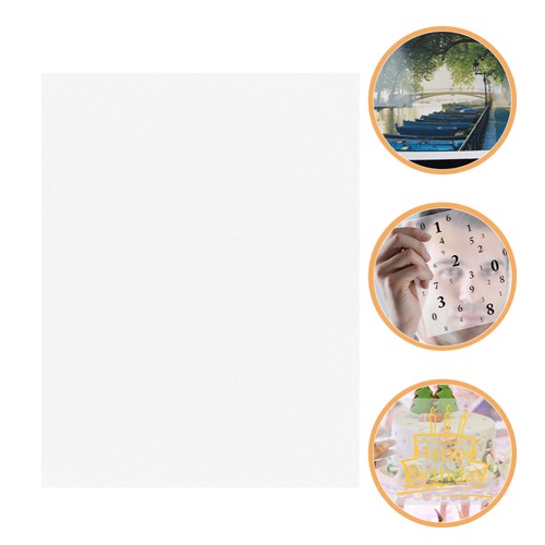 10 Sheets Doppelseitiges Klebeband Fotodruckfilmpapier Druckerfolienpapier - Afbeelding 11 van 12