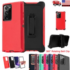 For Samsung Galaxy S20 Note20 Ultra Case Shockproof Heavy Duty Stand