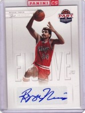 2012 Panini Past and Present Basketball Reggie Theus Auto Bulls Sealed