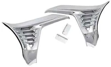 Kuryakyn 3913 Louvered Chrome Battery Box Cover 01-10 Honda GL1800 Goldwing 1800