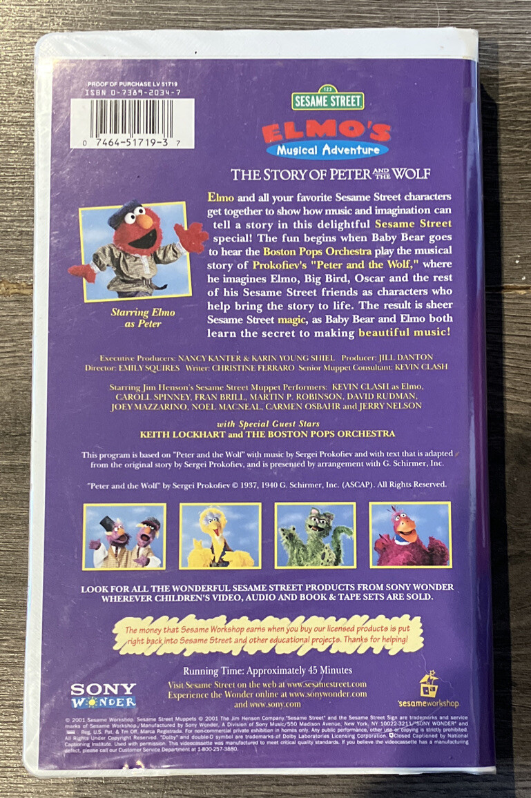 Sesame Street - Elmos Musical Adventure: The Story of Peter and