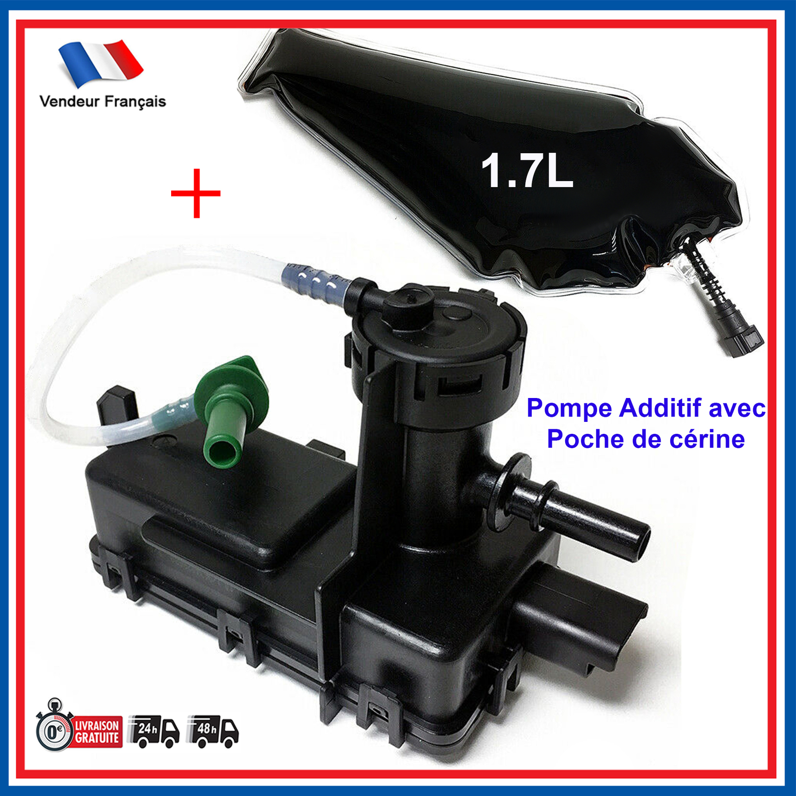Pompe sérine FAP 1.6 HDi indispensable pour activer la régénération Eolys 9678033780