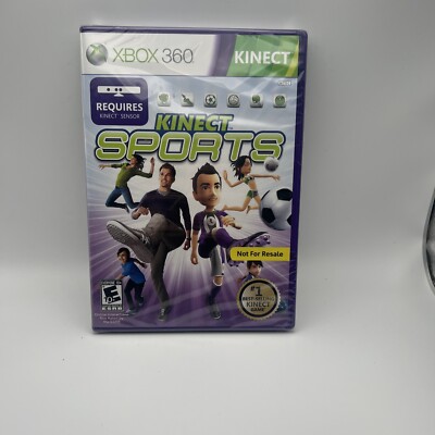XBOX 360 KINECT SPORTS GAME BRAND NEW SEALED NFR Rated E