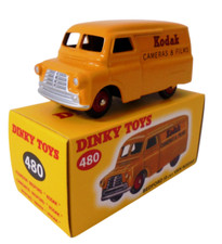 Bedford 10 cwt Van Kodak - DINKY TOYS DeAgostini MODELLO AUTO PRESSOFUSO 480