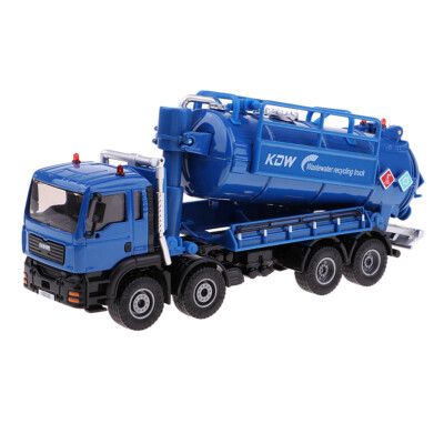 1:50 Die-Cast Abwasser Staubwagen Transport Modell Umweltfahrzeug Spielzeug