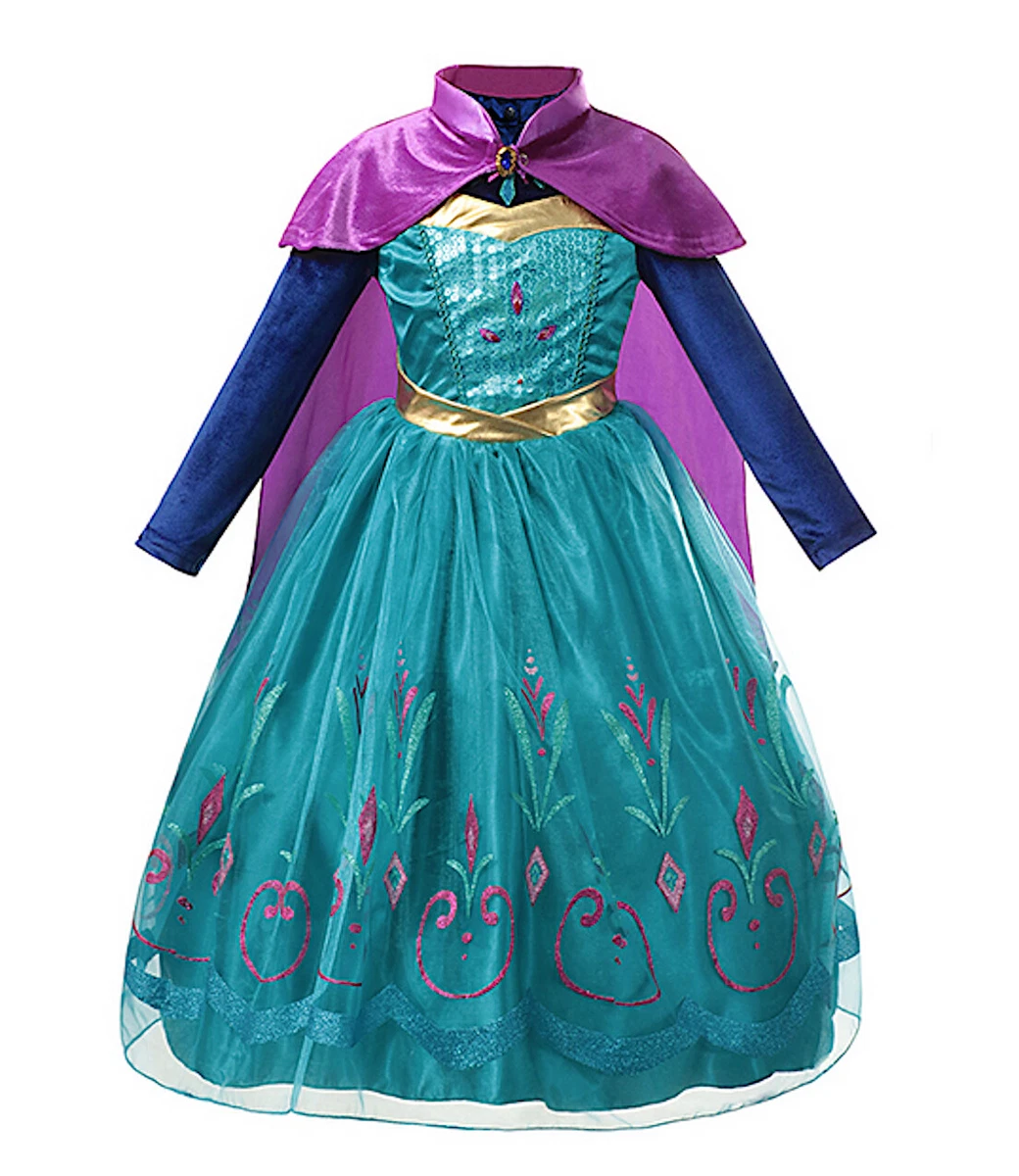 Vestito carnevale shop anna frozen disney