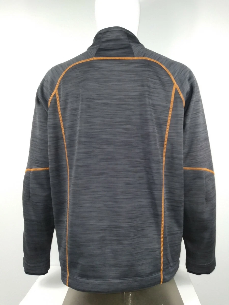 North End Sport Men s Jacket XL Textured Coil Zipper Bonded Fleece