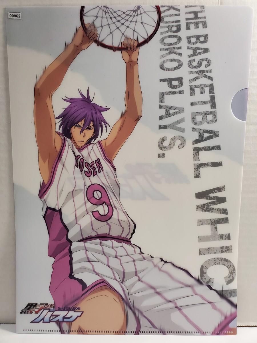 Kuroko's Basketball S2 Clear File Folder - Atsushi Murasakibara | eBay