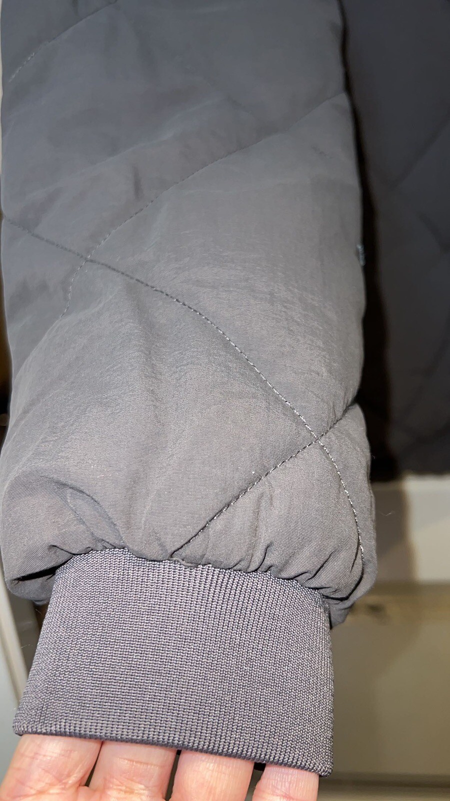 BNWT Zara Men’s Grey Quilted Jacket Size Medium eBay