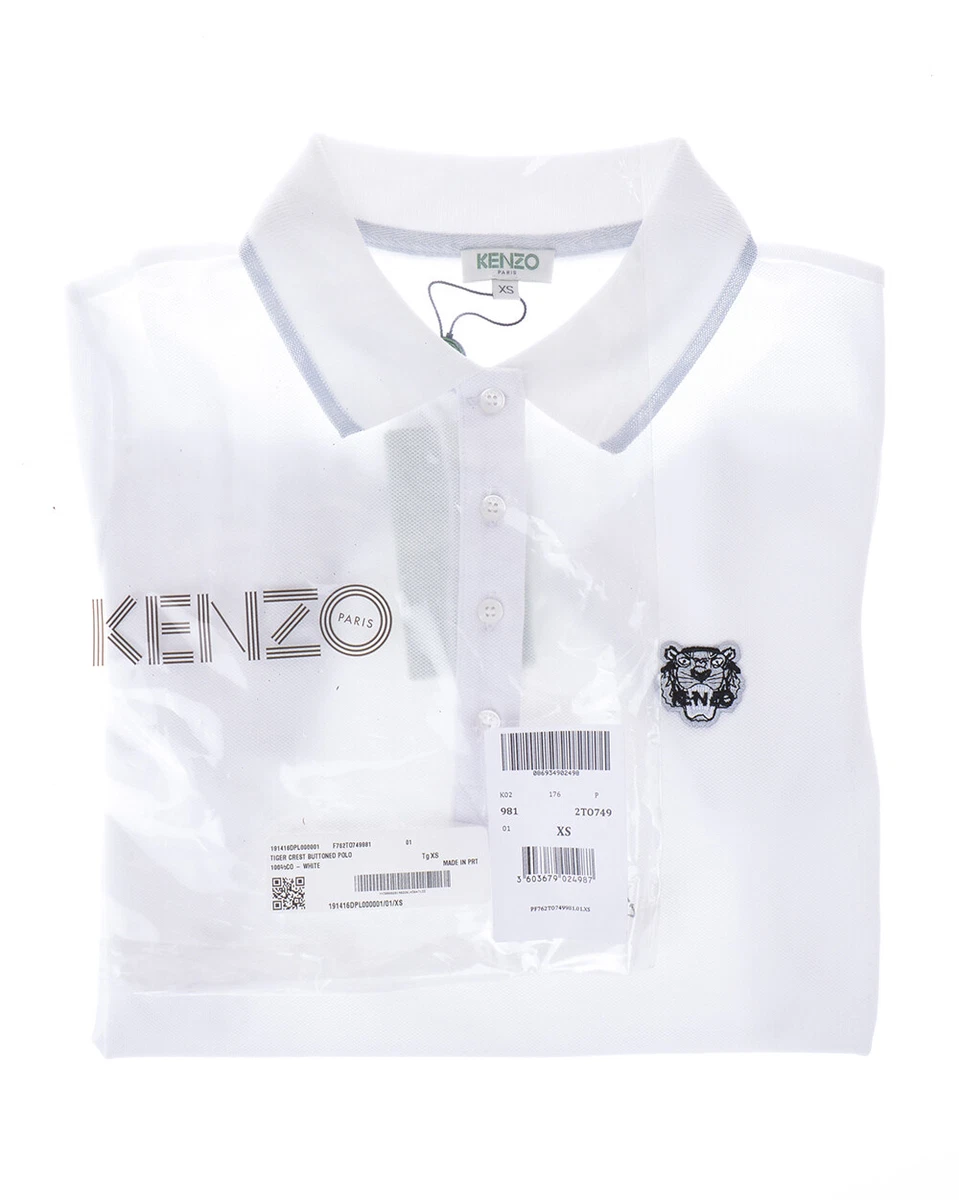 kenzo polo white