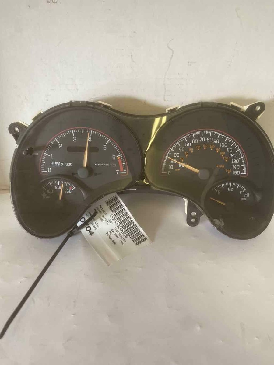 じゅん Speedometer Gauge Speedo Tach Cluster PONTIAC GRAND AM 00 01 02 03
