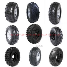 6'' 7'' 8'' Wheel Tire Rim Tyre Assembly for Go Kart Four Wheeler ATV Quad Buggy