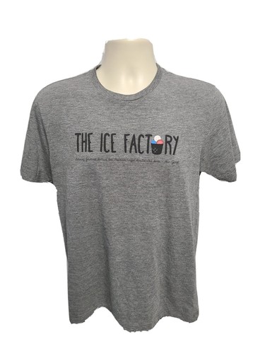 The Ice Factory serving Gourmet Italian Ices Premium Coffee Adult S Gray TShirt