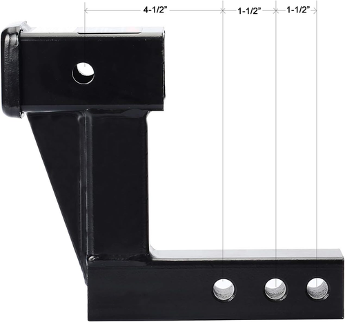 Extensión del receptor de enganche de remolo de 2 pulgadas - Imagen 2 de 12