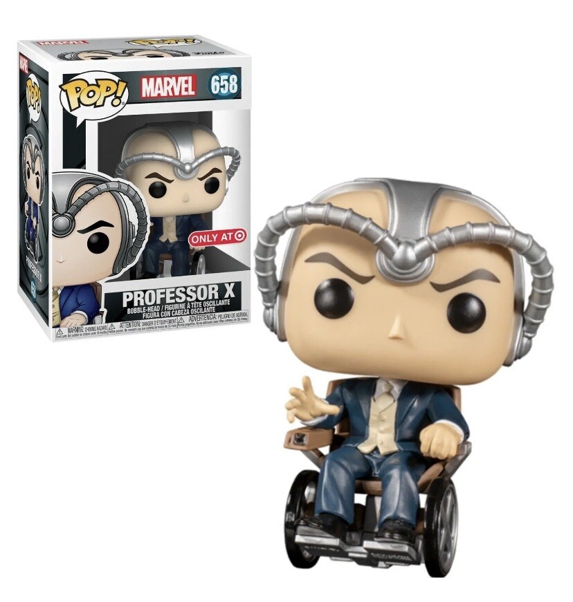 Funko Pop Professor X 658 Marvel X-Men Target Exclusive Bobble-Head Figure New