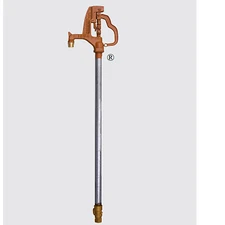 Frost Proof Yard Hydrant With Flow Finder - Woodford Y34-3 - 3' Bury