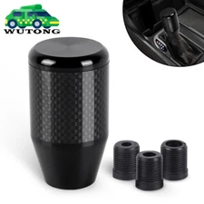 Universal Printed Carbon Fiber Car Gear Shift Knob Manual MT Racing JDM Shifter
