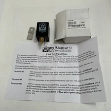 Wolfsburgwest 6 V Turn Signal Electronic Flasher Relay For VW. New In Box