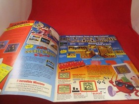 Acclaim Masters of the Game Promo Newsletter Iron Sword Double Dragon NES Cover