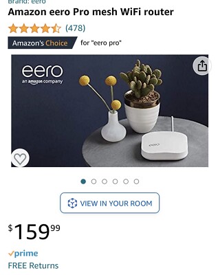 eero B011101 AC Tri-Band Mesh Wi-Fi System