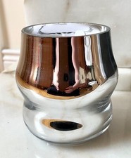 CEDARWOOD ZEN NEW LUXURY DESIGNER SCENTED CANDLE GLASS SILVER 50 HOUR BURN TIME
