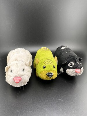 Zhu Zhu Pets Hamsters Zuzu Animated Animals Lot 3 All Tested Working 2008 READ