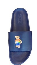 Polo Ralph Lauren Slides. Bear Logo. New