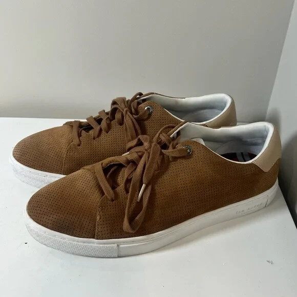 Ted Baker 10.5 Full Suede Leather Performance Oxford Shoe  display picture 1