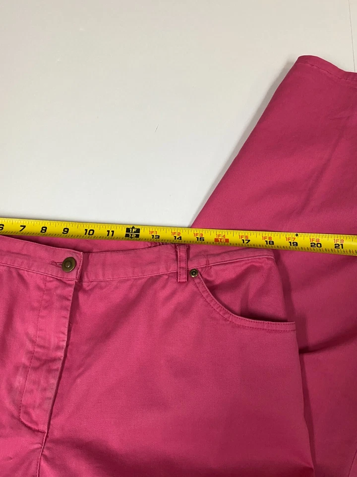 Ruby Rd Womens Pants 36x24 pink straight chino - Image 4 of 4