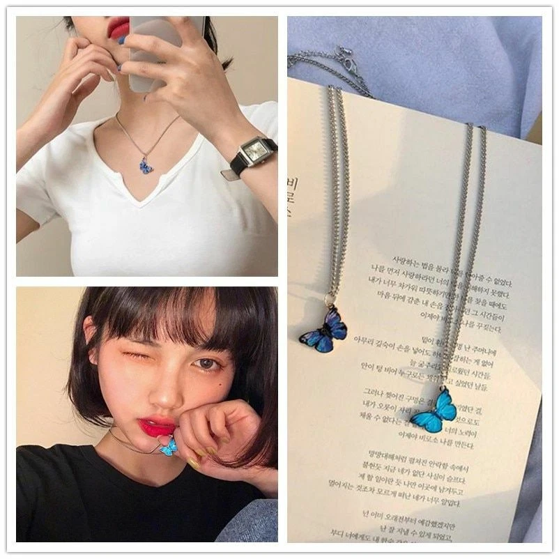 Lisa 2024 butterfly necklace