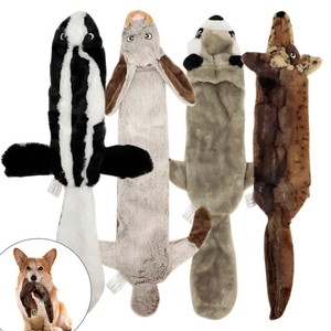 4pcs Dog Toys Squeakers for Aggressive Chewers Unstuffed Plush Toys Large Dogs | eBay