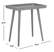 Safavieh NONIE TRAY ACCENT TABLE, Reduced Price 2172742504 ACC5701C