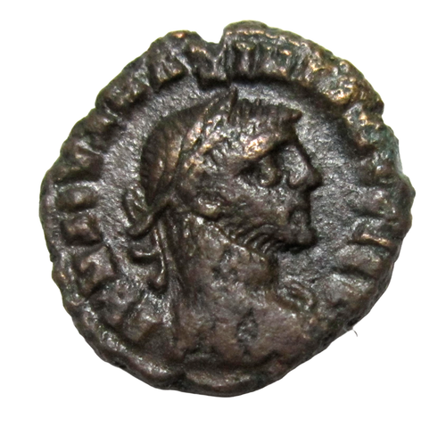EGITTO, ALESSANDRIA, BILLON TETRADRACMA, MASSIMIANO, 286-305 D.C. HOMONOIA REV.    - Foto 1 di 5