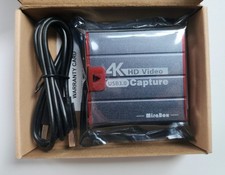 Mirabox USB3.0 HDMI Video Capture Card for Nintendo Switch, 1080P 60FPS HD