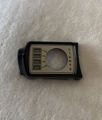 OEM Original Jaguar XJ12 Lucas England Light Switch Cover Trim 548 505 76 (Sbox2