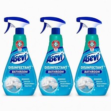 Asevi Bathroom Disinfectant cleaner spray 720ml x 3 8.09 per litre