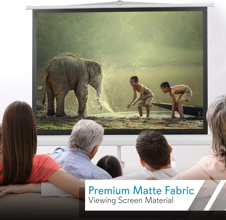 Pantalla de proyector portátil de 50 pulgadas con trípode: ligera y duradera NEW - Image 4 of 4