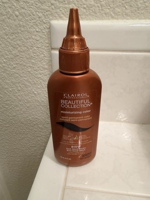 Clairol Beautiful Collection Semi-Permanent Color 3 oz B15W Dark Warm Brown