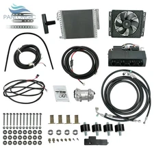 12V Cool &Heat Electric Universal Underdash Air Conditioner DC Auto Car A/C Set