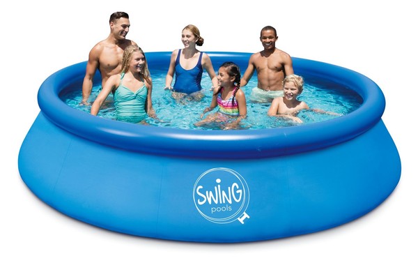 Quick Up Pool 366 X 76 Cm Swimmingpool 3,66M X 76 Cm Schwimmbecken Planschbecken-image