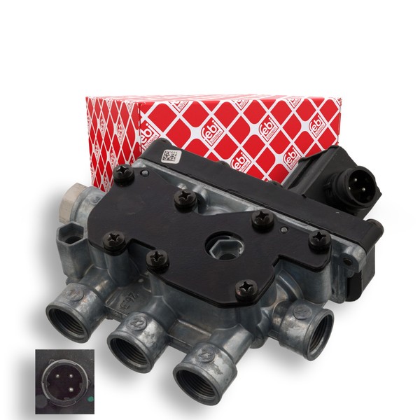 febi Bilstein Luftfederventil 103069 FüR Iveco Volvo Renault Trucks-image